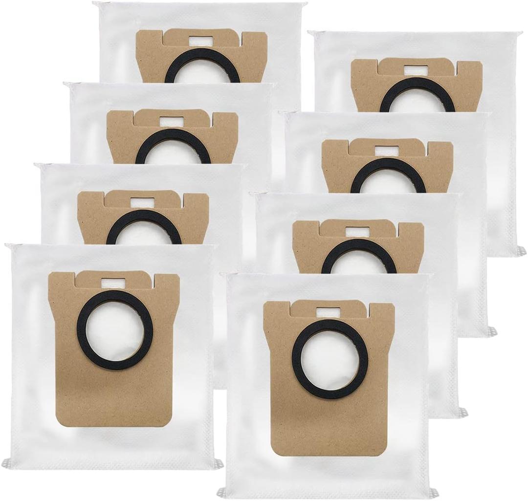 Dust Bags Replacement for Dreametech L10s Ultra Robot Vacuum Accessories Parts Dust bags 8pcs