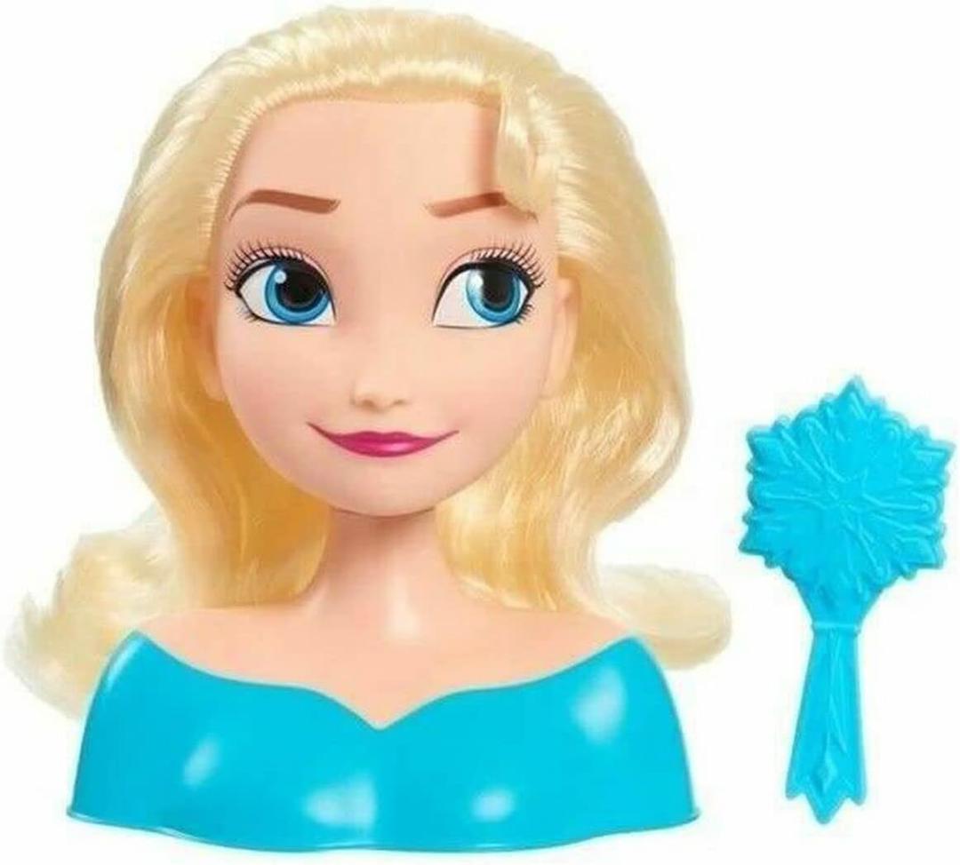 Frozen Disney Elsa Styling Mini Head 7 Inches