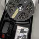 FFJ TV LED Backlight with Sensor, 14.7ft Cuttable RGB Lights That Change with TV for 55-65 Inch Screen and PC Monitor, Smart App Control, Game & Music Sync Color Changing Light