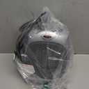 Amazon Basics Ceramic Space Heater, Portable Indoor Heating Solution, With Overheat and Tip-Over Protection, Thermostat, Non-Oscillating, 1500W, Fast Heating, 7.52"D x 6.34"W x 9.45"H, Silver