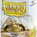 Dragon Shield | Standard Size Card Matte Sleeves | 100 CT - Smooth & Tough Premium TCG Sleeves | Compatible with Pokemon, Flesh & Blood, One Piece & Magic The Gathering | Ivory