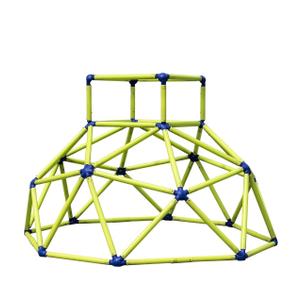 Eezy Peezy Climber with Top - Active Indoor Outdoor Play Set Climbing Dome Equipment Toys - Fun for Kids Ages 3 to 6 Years Old, Green and Blue