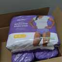 Amazon Basics Incontinence Underwear for Women, Protective, Disposable, Postpartum, Maximum Absorbency, Medium, Lavender, 20 Count