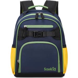Cute Mini Toddler Backpacks for Boys 2-4 Little Kids Backpack Preschool Bookbag (Indigo) (Small-13"H)