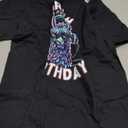 Bruh Its My Birthday Llama Boy Kids Girl Family Funny Party T-Shirt Small