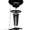 VEVOR Portable Shampoo Bowl, Deep Shampoo Sink for Washing Hair with Adjustable Height and Angle, Includes Drain Hose, Shower Head and Bucket, Portable Salon Sink for Barbershop Spa Center Use, Black
