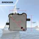 Boat Marine 14360A78 Fuel Pump Kit for Mercury Outboard 2 Stroke 30 40 45 50 55 60 65 70 75 80 90 100 115 125 135 140 150 175 200 225 250 300 HP Motors Replace 14360A73