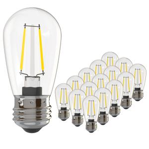 15 Pack Led S14 Light Bulbs 2700K