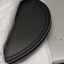 FillTouch 4 Pcs Restaurant Serving Trays Oval, 27 x 22 Inch, Black