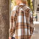 AUTOMET Shackets for Women Plaid Flannel Shirts Fall Winter Jackets Cute Tops Trendy Western Cowgirl Outfits Teen Girls Coats (XS)