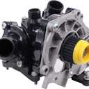 NewYall Electronic Water Pump Thermostat Housing Assembly for Volkswagen Beetle 2013-2016/2019, Jetta 2014-2016, Passat 2015-2016