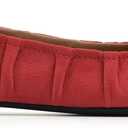 WHITE MOUNTAIN Women's Shoes Sakari Ballet Flat (7.5, Deep Red/Fabric)