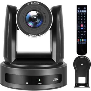 4K PTZ Camera,20X PTZ Camera,4KP30 IP Streaming Output with HDMI,3G-SDI,USB 3.0 for Conferencing, Church and Schools.(SDI+HDMI+USB3.0+IP, 20X)