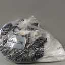 Dinjoy Ombre Black Comforter Set Full Size Gradient Black White Boho Bedding Set for Teen Men Women 7 Pieces Bed in A Bag Bohemian Bed Set with Comforter, Sheets, Pillowcases & Shams