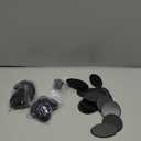 60Pcs Plastic Model Miniature Bases 40mm 50mm 60mm 75X42mm,4mm/0.16 Thick Circular War Figure Display Stands For Gaming Miniatures or Wargames Role Playing Board Game Figure Toy (60 PCS-40 & 50 & 60 & 75 X 42mm-Mix Black)