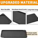 4396096RB Replacement Griddle for Whirlpool Stove Parts, W10297135 Cast Iron Plate for Maytag, Kitchenaid, Jenn Air, Amana, Gourmet Gas Range Cooktop Parts Burner Pan 1 Pcs