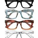 CCVOO 2.0 Reading Glasses for Women, Stylish Eyeglasses, Blue Light Readers for Women, Computer Eye Glasses, Cheaters