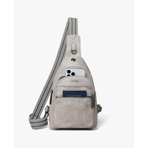 7L Sling Bag For Women Men Crossbody Shoulder Tote Blet Bags Backpack Fanny Pack Travel Purse Faux Leather