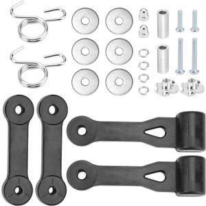 109808X 160793 Latch Assembly Bagger Hood Latch Straps Compatible with Craftsman/Husqvarna/Poulan Pro/Yard Pro Lawn Tractor for 42" and 46" Decks