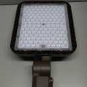 320W(350 X 1W LED) LED Parking Lot Lights Outdoor 48000lm(150LM/W) Dusk-to-Dawn 5000K Daylight Slipfitter Mount Commercial Area Street Lighting ETL Listed 6KV SPD -4Pack