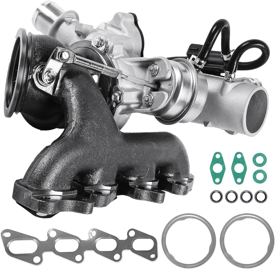 55565353 Turbo Charger Fit for Ch'evy Ch'evrolet 2011-2015 Cruze, 2016 Cruze Limited, 2013-2021 Trax, 2012-2020 Sonic, 2013-2021 Buick Encore 1.4L, Turbo Replace for 55565354 781504-0001 (For Trax/Cruze/Encore/Sonic)