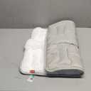 Dog Crate Mat(24" X 18"), Small Dog Bed for Crate, Soft Plush Bed Pad Machine Washable, Sleeping Mat with Anti Slip Bottom (White)