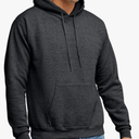 Hanes Men's EcoSmart Fleece Hoodie Sweatshirt, Size M