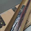 Qiilu Door Trim Kit Strips, Body Side Trim Bright Black Universal Door Protector Automotive Trim