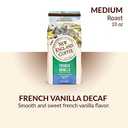 New England Coffee Decaf French Vanilla Ground Coffee 10oz (Pack of 1) (EXP 06/10/27)