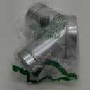 45 Degree 8 x 6 x 6 Inch Y Shape Duct Splitter - Metal 3 Way Connector - Galvanized steel - Duct Adapter - for Dryer Vent, Exhaust Fan, Hose, Home or Industrial HVAC Exhaust Ventilation
