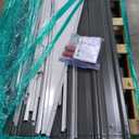 Absco Durango 5 Ft. x 10 Ft. Metal Storage Shed DIY Woodland Gray Galvanized Steel Bike Shed for Tools, Lawn & Garden Equipment, Outdoor Patio Furniture, Perfect in Backyard, Garden Lean to Shed Kit