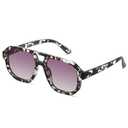 livho Trendy Polarized Square Aviator Sunglasses Women Men Square Eyewear Frame, Retro Sun Glasses for Women Men 2025 Shades