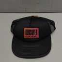 Quiksilver Boys Quiksilver Boy's Emu Coop Snapback Trucker Hat (Black 241)