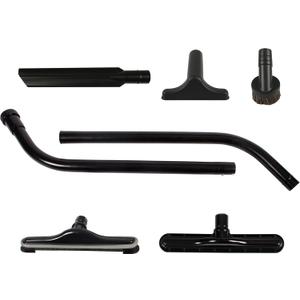 Cen-Tec Systems Backpack Vacuum Attachment Kit with EZ-Glide Tool, 14" Floor Brush, and 2-Piece S-Wand