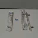 Ravinte 3 Pack 7.38 Inch Square Cabinet Pulls Brushed Nickel Stainless Steel Kitchen Drawer Pulls Cabinet Handles 7-3/8Length,5 Hole Center