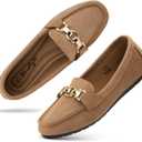 Herstyle Loafers for Women, Penny Loafers Slip On, Business Casual Shoes, Comfortable Work Flats, Lightweight Walking Shoes for Travel & Daily Wear, 10