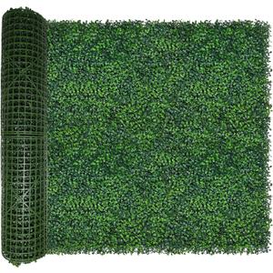 ODTORY Artificial Ivy Privacy Fence Wall Screen,40X120 in(33.5 sqft) UV-Anti Faux Boxwood Roll Panels Greenery Backdrop Ivy Vine Leaf Hedges Fence Panels for Indoor Outdoor Green Wall Decor