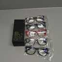 CCVOO Reading Glasses for Women/Men, Eyeglasses, Blue Light Readers for Women/Men, Computer Eye Glasses, Cheaters, +1.0