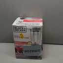 BLACK+DECKER Countertop Blender with 6-Cup Glass Jar, 10-Speed Settings, Black, BL2010BG