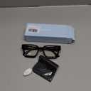 Livho Oversized Blue Light Blocking Glasses for Woman and Men - Rectangle Fashion Glasses for Computer, Chic Preppy Frame (*Coco Tortoise)