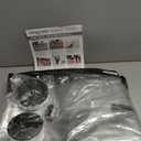 Mindsoft Insulated Garage Door Curtain - Transparent Magnetic Screen, Windproof & Soundproof, Thermal Door Curtain Winter Insulation Kit (16x8 ft)