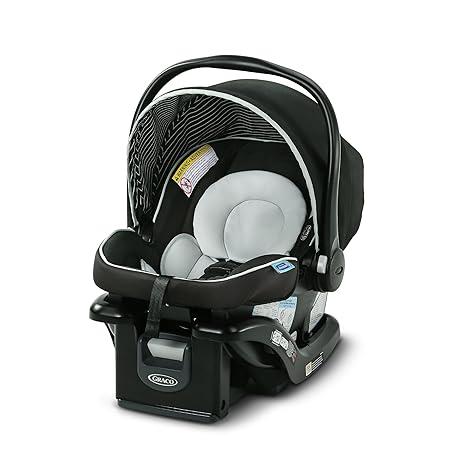 SnugRide Lite LX Infant Car Seat, Lightweight Rear-Facing Seat for Babies 4–30 lb, 4-Position Adjustable Base, Latch Installation & ProtectPlus Engineered, Studio, Manufactured Date : 03/10/2025
