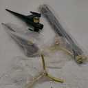 ATDAWN 3-Arm Garden Sprinkler, High-Rise Lawn Sprinkler, 360 Degree Rotation Garden Water Sprinklers, Lawn Irrigation System, Gardening Watering System, Large Area Coverage