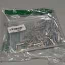 100 PCS Metal Alligator Clips 35 mm/1.38 in Nickel Plated Alligator Spring Clamps for Household Soldering and Electrical Test Tools