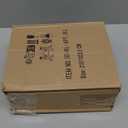 GnFlus Artificial Flower in Rustic Pot Purple Fake Cherry Blossom with Leaves Potted Plant Farmhouse Spring Decor for Home Living Room Shelf Decor Enterway Table Decoration 2 Pack