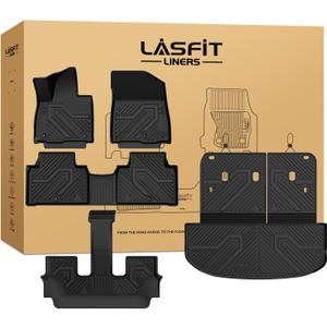 LASFIT Floor Mats for Kia Telluride Hybrid 2027 (Not Fit Gas)