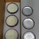 Hausware 3 Pack Scented Candles, 2.5 oz Aromatherapy Candles with Floral Scents,Soy Candles Set with 72H Burning Time,Ideal Gift for Women (Lavender+Vanilla+Rose)