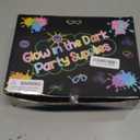 150PCS Glow in the Dark Party Supplies for Kids Adults, Light Up Party Favors with Light Up Glasses, Headband, Rings, 100 Glow Sticks Bulk Party Pack DIY Glow Necklaces Bracelets, Neon Party Supplies