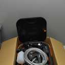 660PSI Portable Cordless Pressure Washer with Folding 3.4Gal Tank, 6-in-1 Nozzle, 7 Adjustable Pressure Levels, 7M Hose, Portable Sprayer with Wheels for Car Floor Wall Fence Cleaning (Orange)