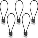 HOX Cable Gun Locks with Keys - Keyed Alike Cable Gun Safe Lock, for Firearm Locking and Safety (5 Pack)